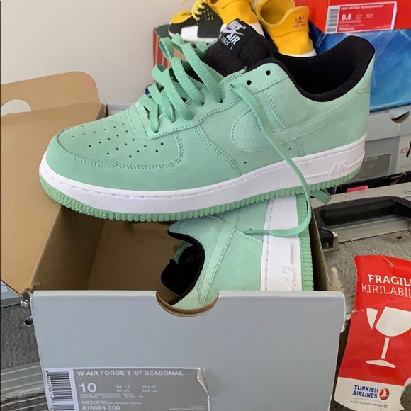 air force 1 mint green
